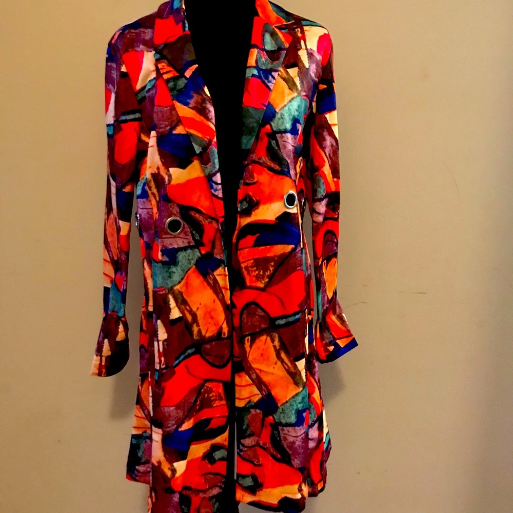 3/4 Multi-Color Jacket